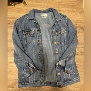 Madewell Oversized Denim Trucker Jacket
